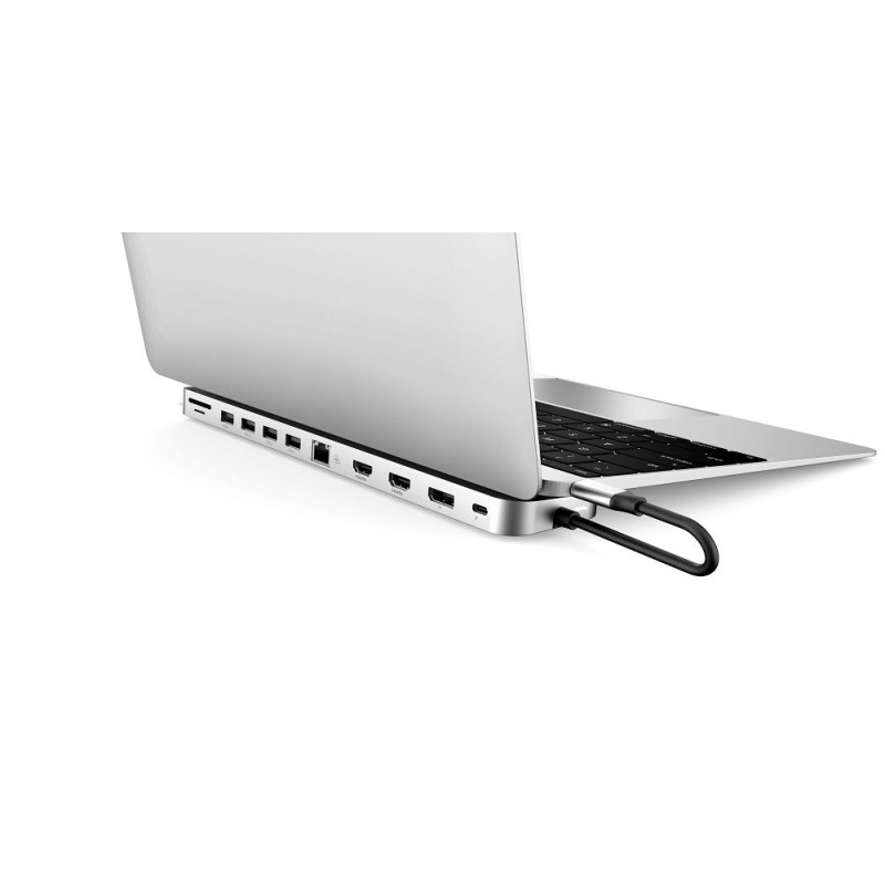 Plusonic USB-C Docking Adapter/Hub 9in1 with HDMI/DP/LAN/USB - 187492 - 3