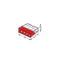 Wago Series 2273 - 4-conductor terminal (100 pieces) - 124662 - 2