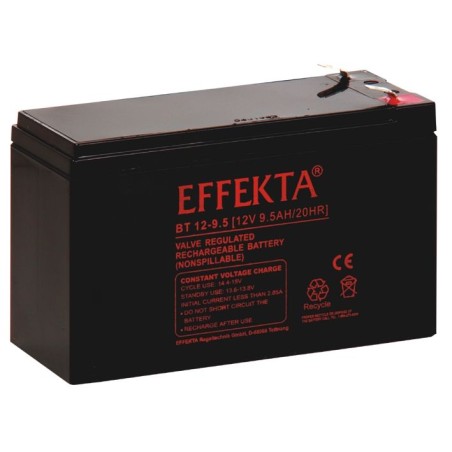 Effekta zbh. Akku, 12V-9.5AH, - 10996 - 1