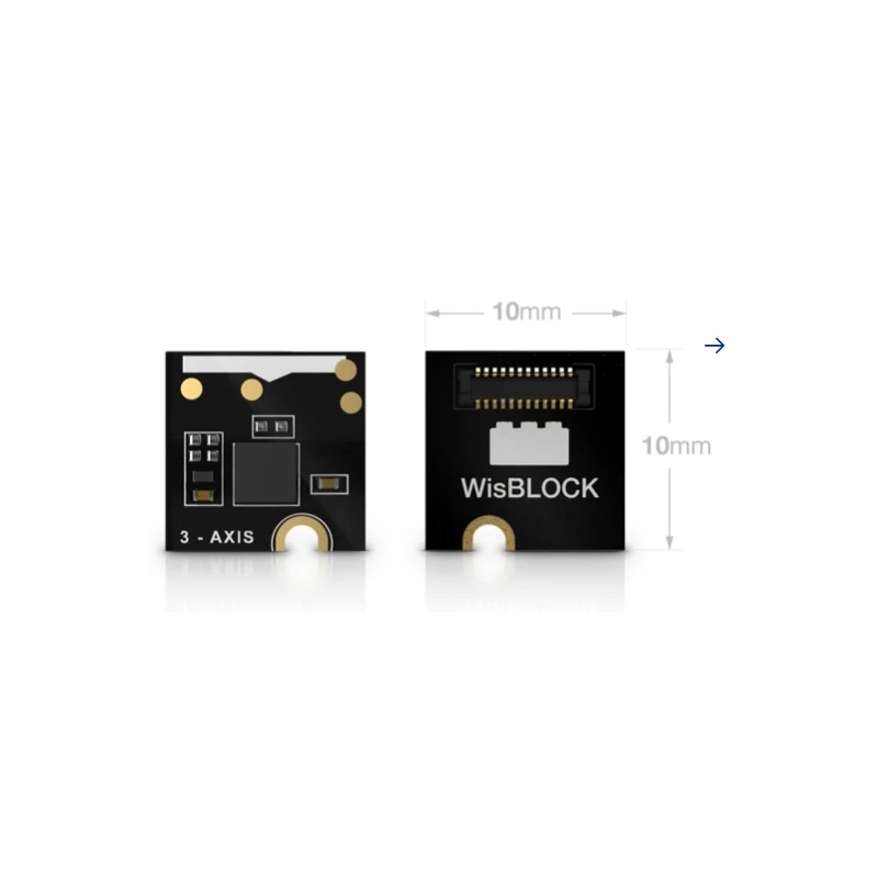 RAK Wireless · LoRa · WisBlock · 3 Axis Acceleration Sensor · RAK1904 - 198497 - 2