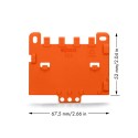 Wago Series 222 - Strain relief plate (10 pieces) - 128362 - 2