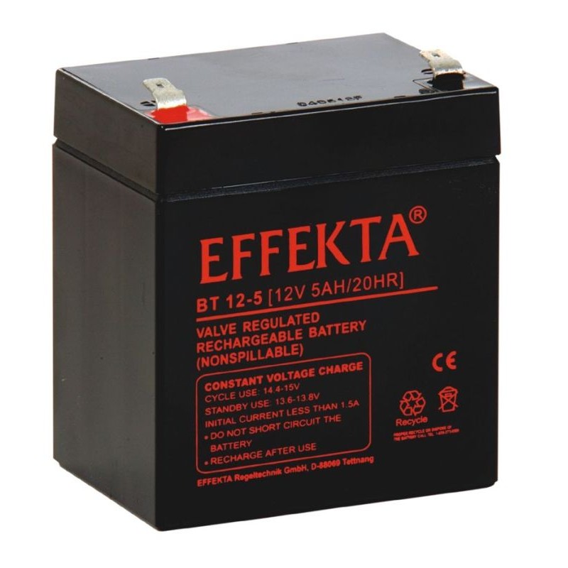 Effekta zbh. Akku, 12V-5AH, - 22454 - 1