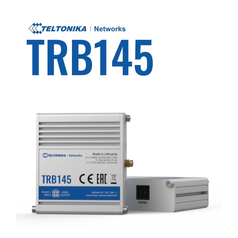 Teltonika · Gateway · TRB145 · LTE CAT4 RS485 - 163647 - 1