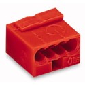 Wago Series 243- 4-conductor micro terminal (100 pieces) red - 140085 - 1