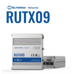 Teltonika · Router · RUTX09 · Industrial LTE Modem Router Cat6 "ONLY LAN" 300Mbps Down/42Mbps UP - 165162 - 1