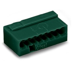 Wago Series 243- 8-conductor micro terminal (50 pieces) black - 140087 - 1