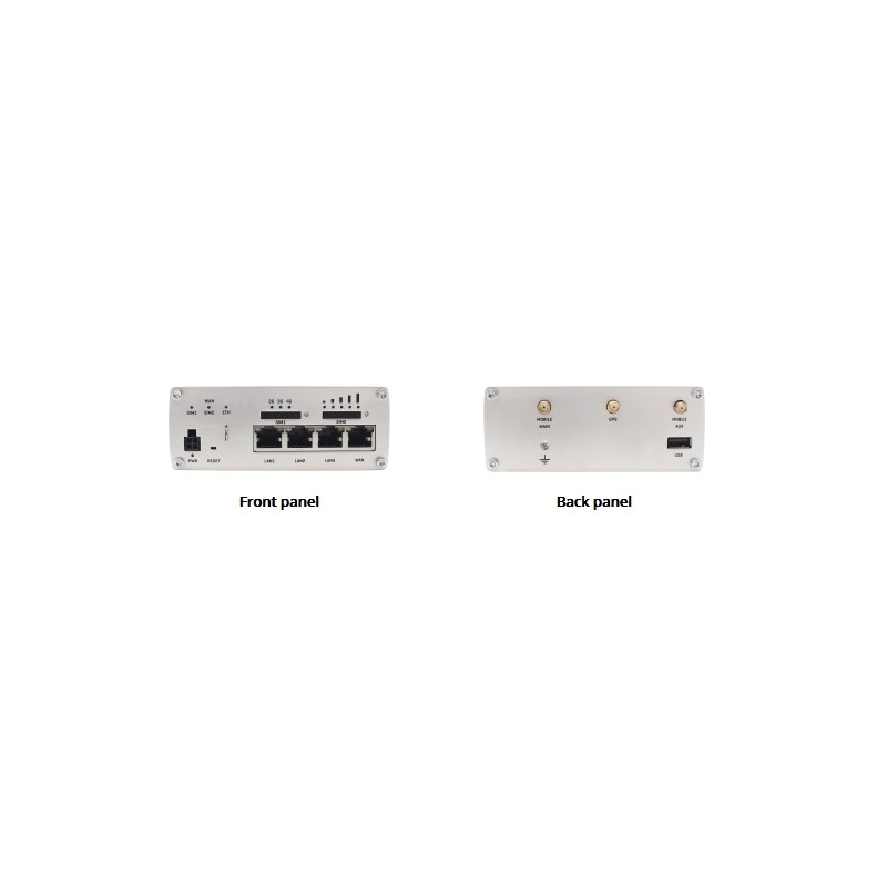 Teltonika · Router · RUTX09 · Industrial LTE Modem Router Cat6 "ONLY LAN" 300Mbps Down/42Mbps UP - 165162 - 5