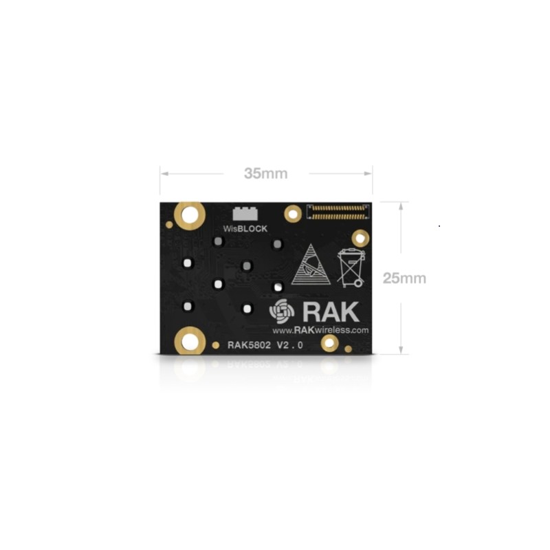 RAK Wireless · LoRa · WisBlock · RS485 Interface Module · RAK5802 - 198509 - 4