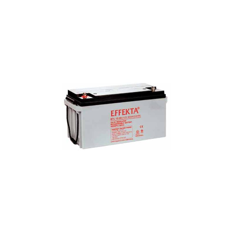 Effekta zbh. Akku 12V/ 80Ah,10-Jahresbatterien - 78782 - 1