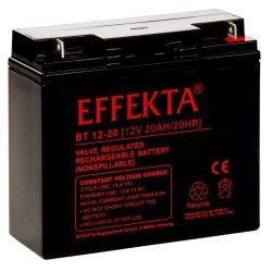 Effekta zbh. Akku, 12V-20AH, BT12-20 - 80722 - 1