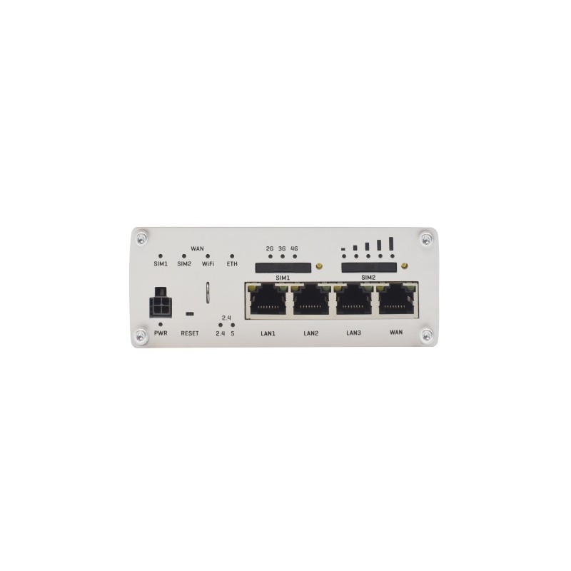 Teltonika · Router · RUTX11 · LTE CAT6 Router WLAN, Dual Band WiFi (Wave-2 802.11ac), 4x Gigabit LAN Port, Bluetooth, 2 SIM, USB