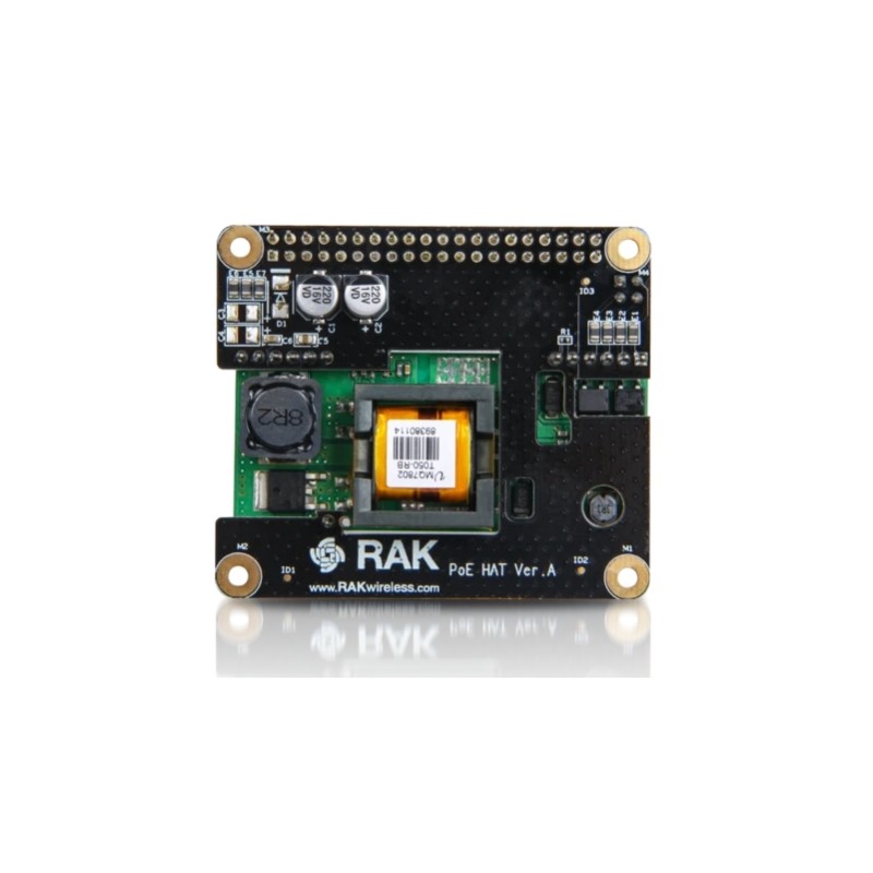 RAK Wireless · LoRa · WisHat · RAK9003 PoE Pi Hat - 198534 - 1