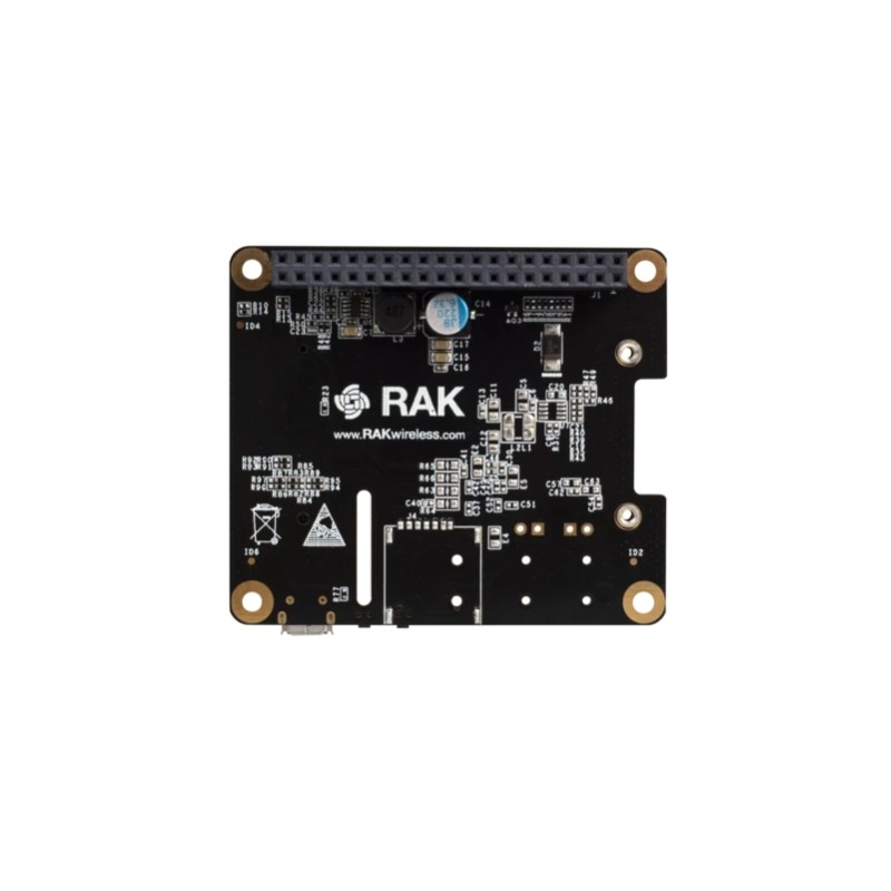 RAK Wireless · LoRa · WisHat · RAK8213 Pi HAT - 198535 - 3
