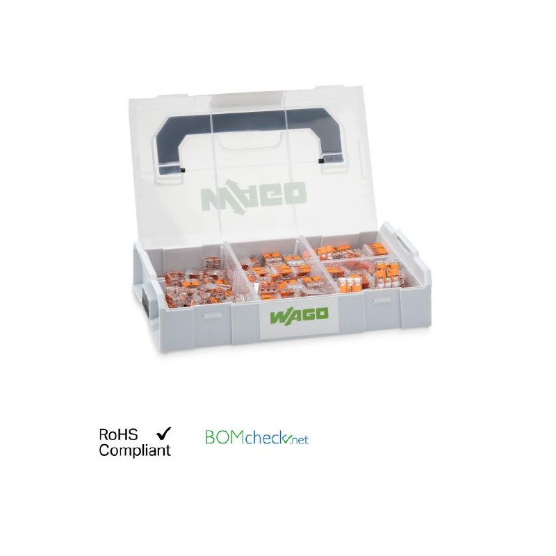 Wago Verbindungsklemmen Set L-BOXX® Mini Serie 221 - 4mm² + 6mm² - 159381 - 1