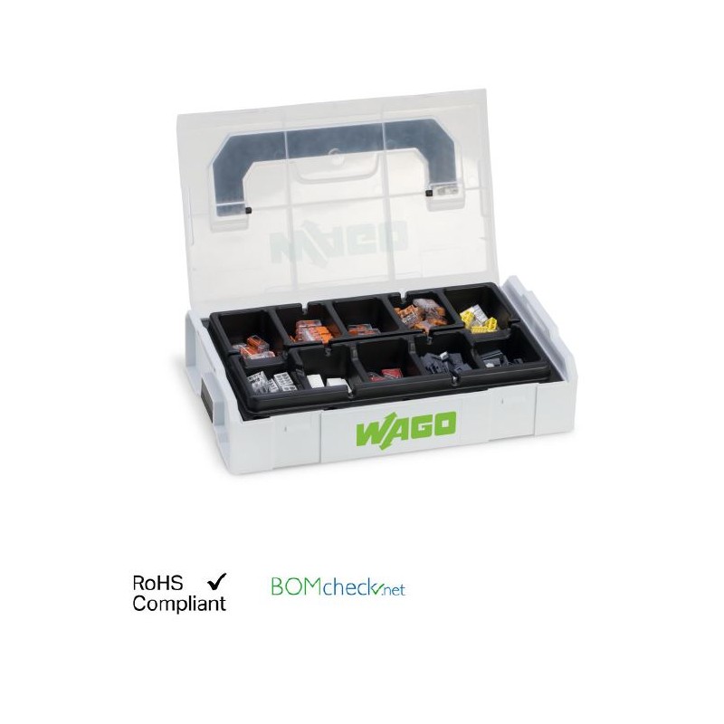 Wago connecting terminals set L-BOXX® Mini series 221, 2273, 773, 224, 243 - 159384 - 1