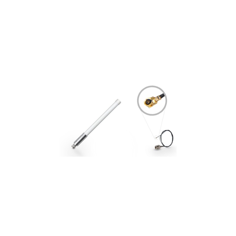 RAK Wireless · LoRa · Accessories · Fiber Glass Antenna · EU868 · N-TYPE to ipex - 198541 - 1