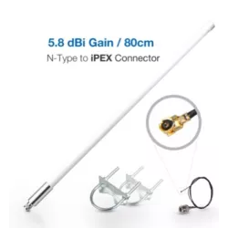 RAK Wireless · LoRa · Accessories · Fiber Glass Antenna · 5,8 dBi · EU868 · ipex - 198542 - 1