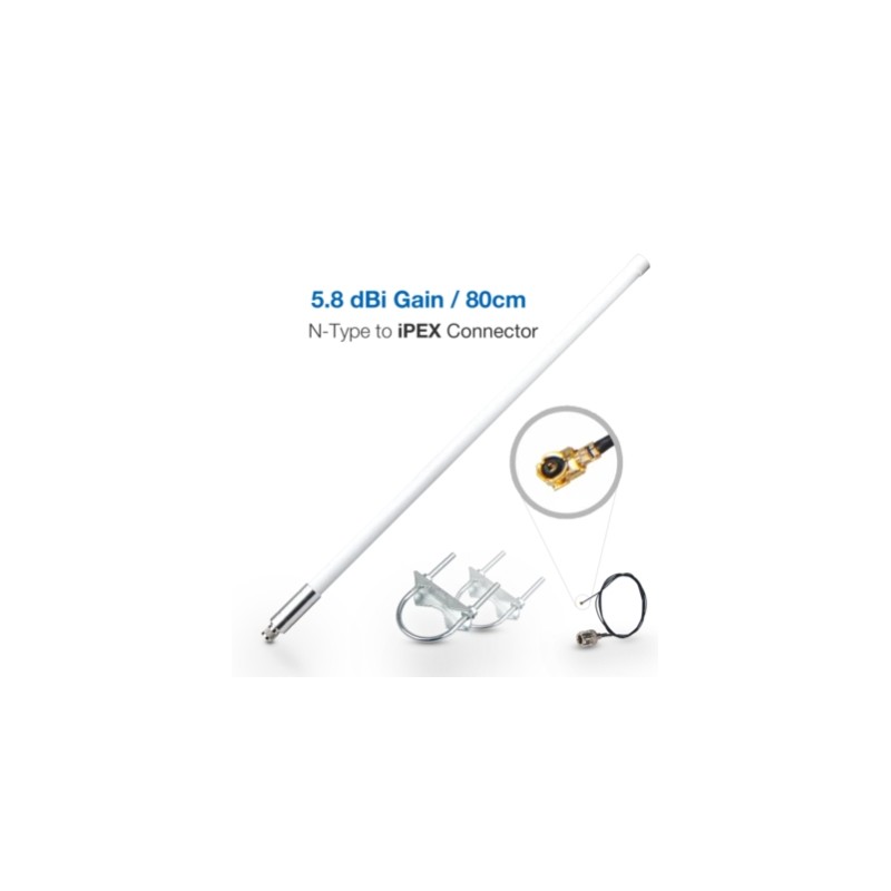 RAK Wireless · LoRa · Accessories · Fiber Glass Antenna · 5,8 dBi · EU868 · ipex - 198542 - 1