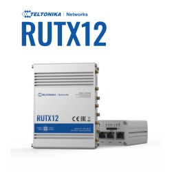 Teltonika · Router · RUTX12 · Dual LTE CAT6 Router WLAN, Dual Band WiFi (Wave-2 802.11ac), 2 SIM - 187960 - 1
