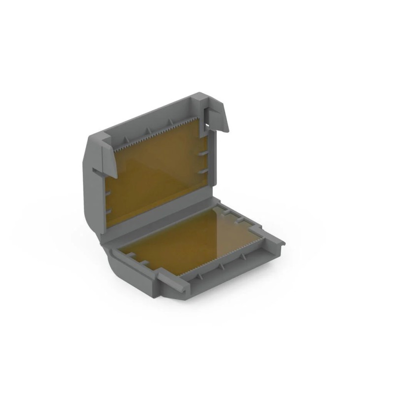 Wago Gelbox Series 221, 2x73 max. 4mm² terminals size 2 (4 pieces) IP68 - 213107 - 2