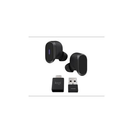 Logitech Zone True Wireless - True Wireless-Kopfhörer mit Mikrofon - 220051 - 1
