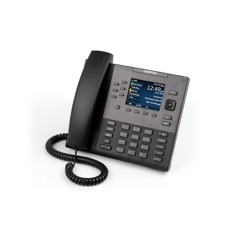 Mitel SIP 6867 Komfort SIP Telefon - ohne Netzteil - 111845 - 1