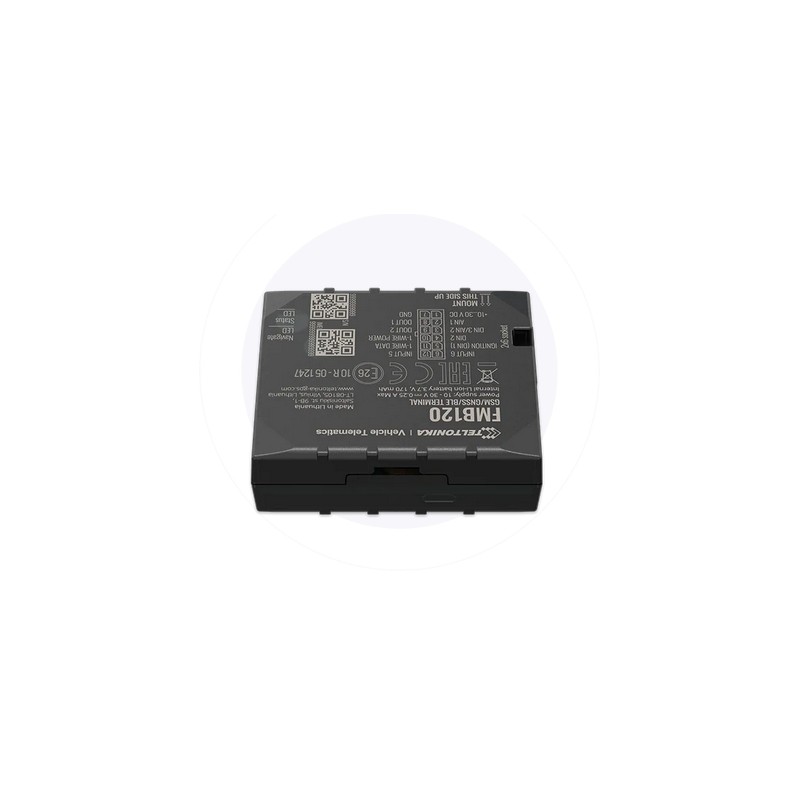 Teltonika · Tracker GPS · FMB120 · Vehicle · GNSS/GSM/BLE 4.0 - 191693 - 4