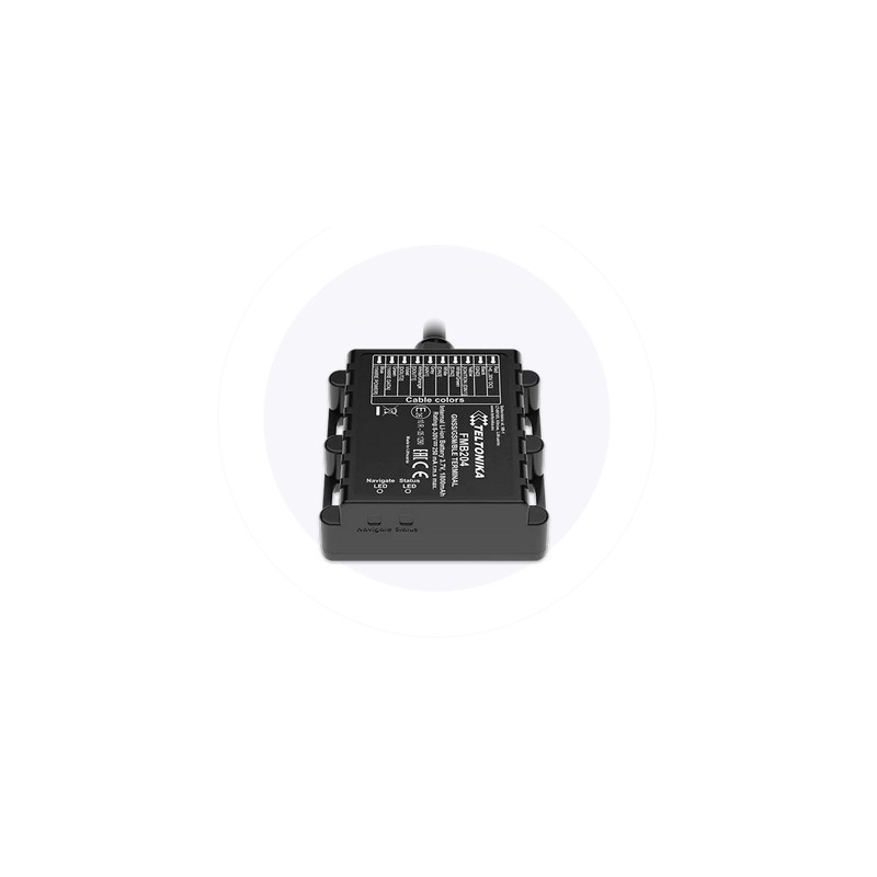 Teltonika · Tracker GPS · FMB204 · Vehicle · GNSS/GSM/BLE 4.0 · Waterproff - 192354 - 2