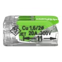 Wago Series 221 - 2*4mm (100 pieces) Green Range - 239957 - 5