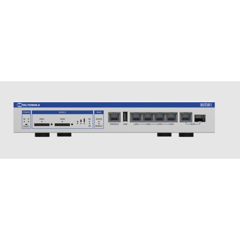 Teltonika · Router · RUTXR1 · SFP · LTE · WAN / 19" Winkel inklusive - 192860 - 4