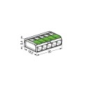Wago Series 221 - 5*4mm (25 pieces) Green Range - 239959 - 3