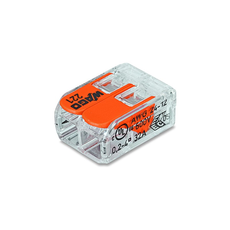 Wago Series 221 - 2*4mm (16 pieces retail) - 239963 - 3