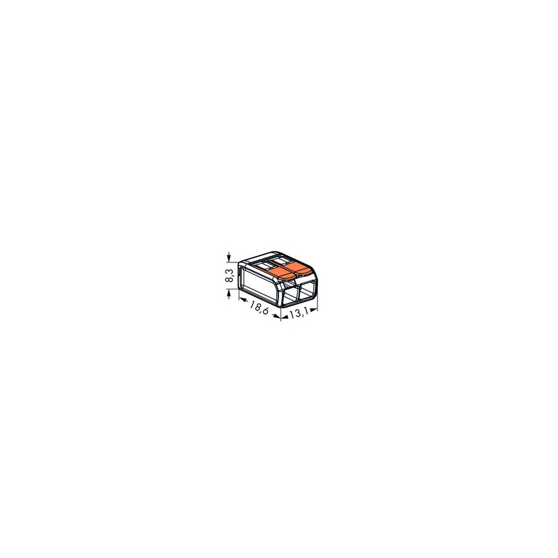 Wago Series 221 - 2*4mm (16 pieces retail) - 239963 - 4