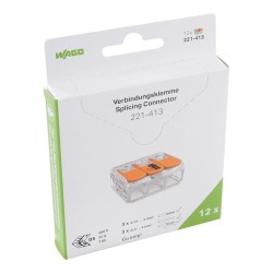 Wago Serie 221 - 3*4mm (12 Stück Retail) - 239965 - 1