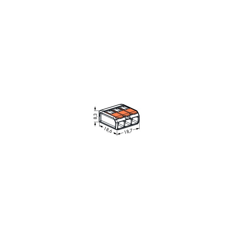 Wago Serie 221 - 3*4mm (12 Stück Retail) - 239965 - 4