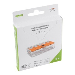 Wago Series 221 - 5*4mm (8 pieces retail) - 239966 - 1