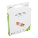 Wago Serie 221 - Durchgangsverbinder -2*4mm (12 Stück Retail) - 240246 - 1