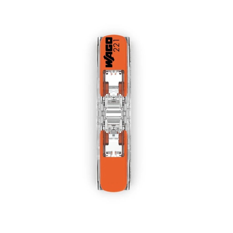 Wago Serie 221 - Durchgangsverbinder -2*4mm (12 Stück Retail) - 240246 - 3