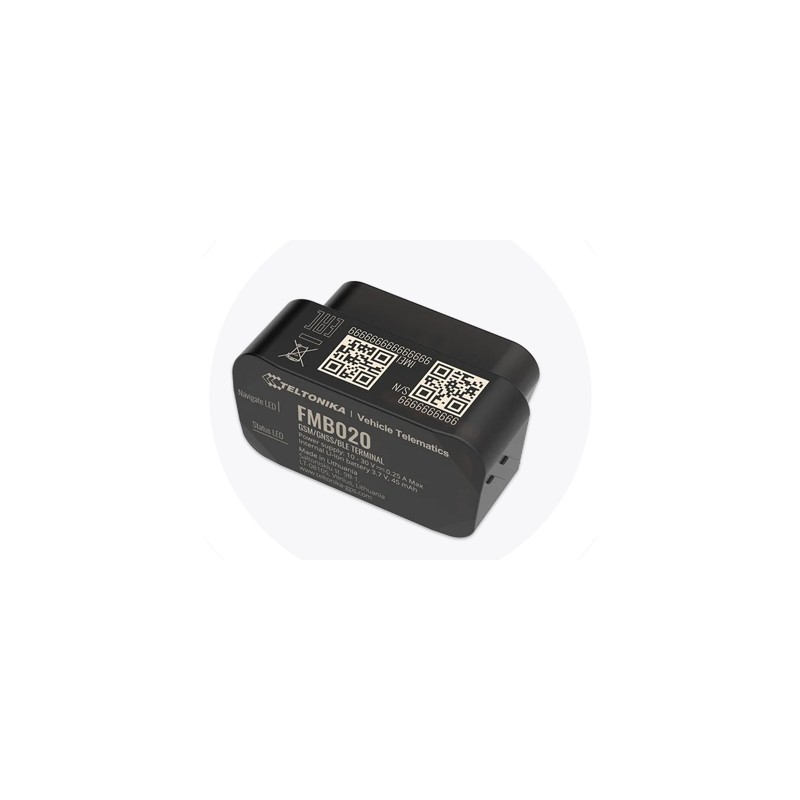 Teltonika · Tracker GPS · FMB020 · Fahrzeug · GNSS/GSM/BLE 4.0 - 195075 - 1