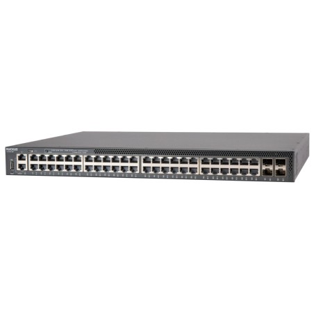 CommScope RUCKUS ICX8200-48P Switch, 48x10/100/1000 Mbps PoE+ ports, 4x25 GbE SFP28 stacking/uplink-ports, 370 W PoE budget - 21