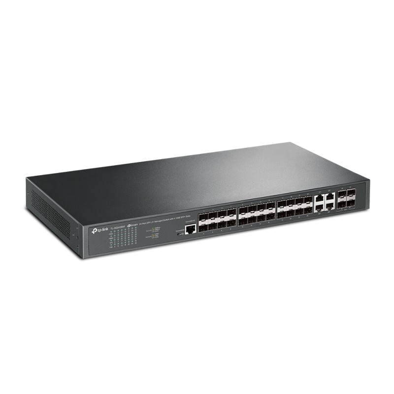 TP-Link Switch full managed Layer2+ 28 Port &bull 24x SFP &bull 4x SFP+ &bull 19" &bull Omada &bull SG3428XF - 213258 - 2