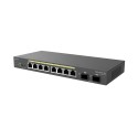 EnGenius Switch full managed Layer 2+ 10 Port &bull 8x 1 GbE &bull PoE Budget 55W &bull 8x PoE at &bull 2x SFP &bull Desktop-Swi