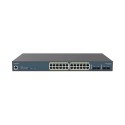 EnGenius Switch full managed Layer 2+ 28 Port &bull 24x 1 GbE &bull PoE Budget 240W &bull 24x PoE at &bull 4x SFP &bull 19" &bul