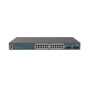 EnGenius Switch full managed Layer 2+ 28 Port &bull 24x 1 GbE &bull PoE Budget 410W &bull 24x PoE at &bull 4x SFP &bull 19" &bul