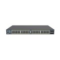 EnGenius Switch full managed Layer 2+ 52 Port &bull 48x 1 GbE &bull PoE Budget 740W &bull 48x PoE at &bull 4x SFP &bull 19" &bul