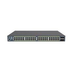 EnGenius Switch full managed Layer 2+ 52 Port &bull 48x 1 GbE &bull PoE Budget 740W &bull 48x PoE at &bull 4x SFP &bull 19" &bul