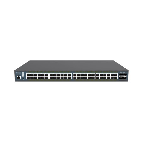 EnGenius Switch full managed Layer 2+ 52 Port &bull 48x 1 GbE &bull PoE Budget 740W &bull 48x PoE at &bull 4x SFP &bull 19" &bul