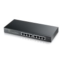 Zyxel Switch smart managed Layer2 8 Port &bull 8x 1 GbE &bull Desktop &bull Lüfterlos &bull GS1900-8 V2 - 213542 - 1