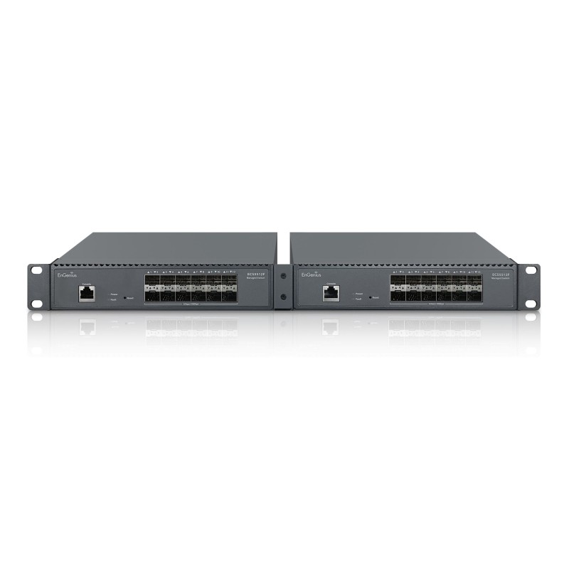 EnGenius Switch Managed Layer2+ 12-Port &bull 12x SFP+ &bull 9,5" &bull Half-Rack Aggregation &bull ECS5512F &bull EnGenius Clou