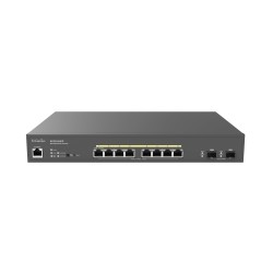 EnGenius Switch full managed Layer2+ 10 Port &bull 8x 2.5 GbE &bull PoE Budget 240W &bull 8x PoE++ bt &bull 2x SFP+ &bull 13" &b